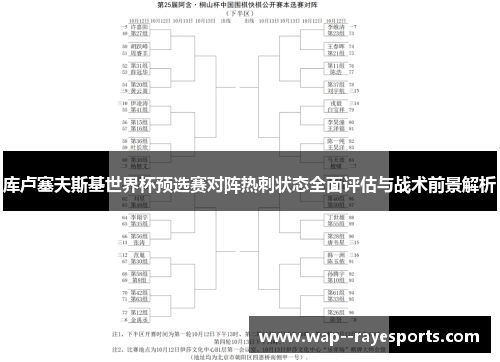 库卢塞夫斯基世界杯预选赛对阵热刺状态全面评估与战术前景解析