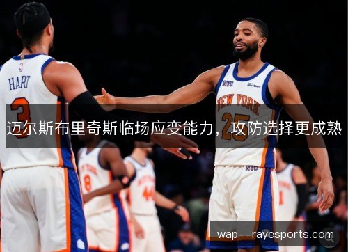 迈尔斯布里奇斯临场应变能力，攻防选择更成熟
